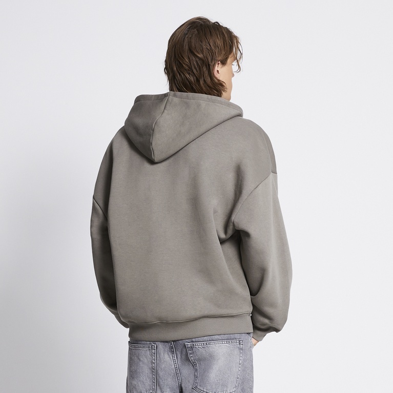 Zip hoodie "Above" Green